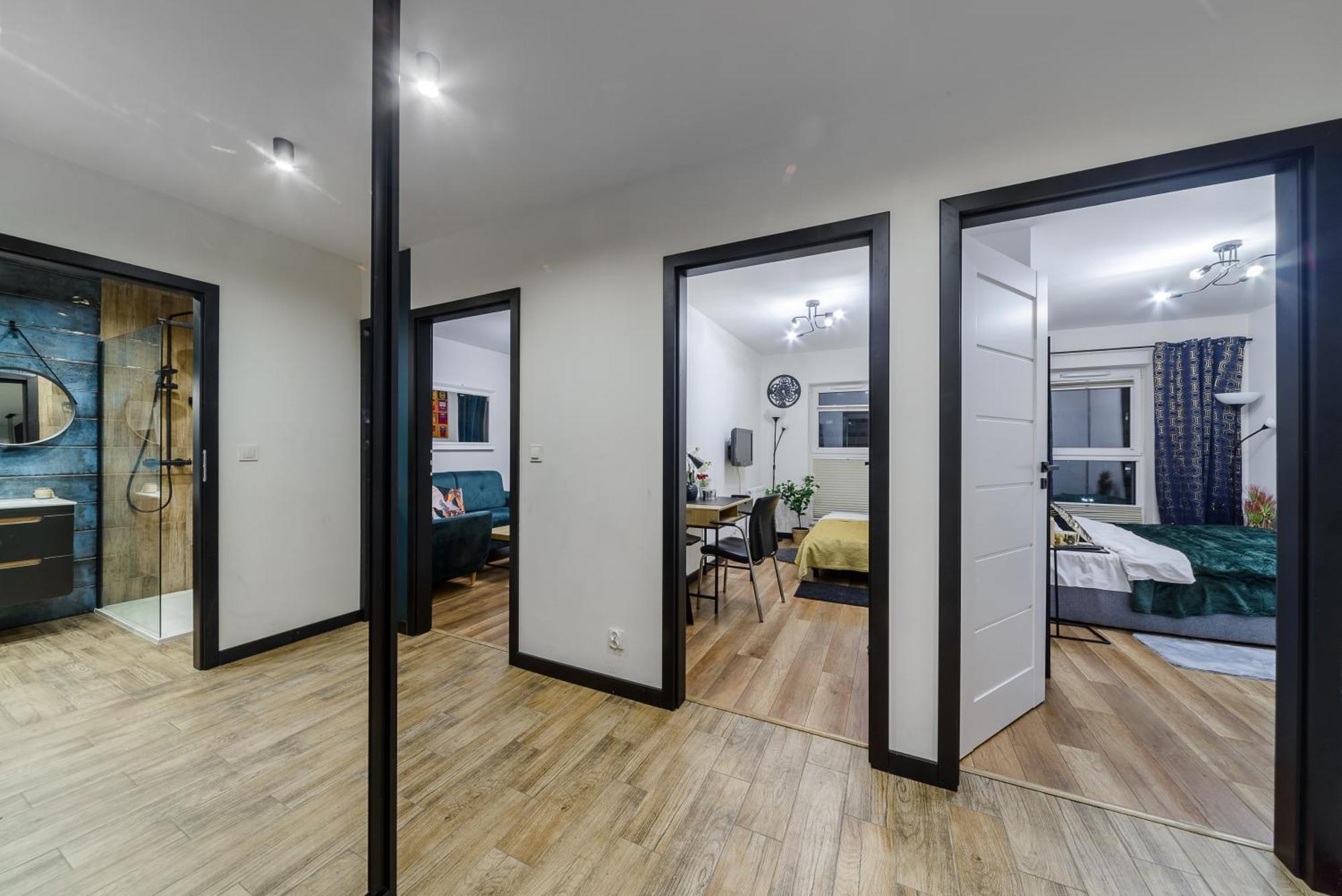 לודז' Lumina Luxury 3-Rooms Apartments With Parking מראה חיצוני תמונה